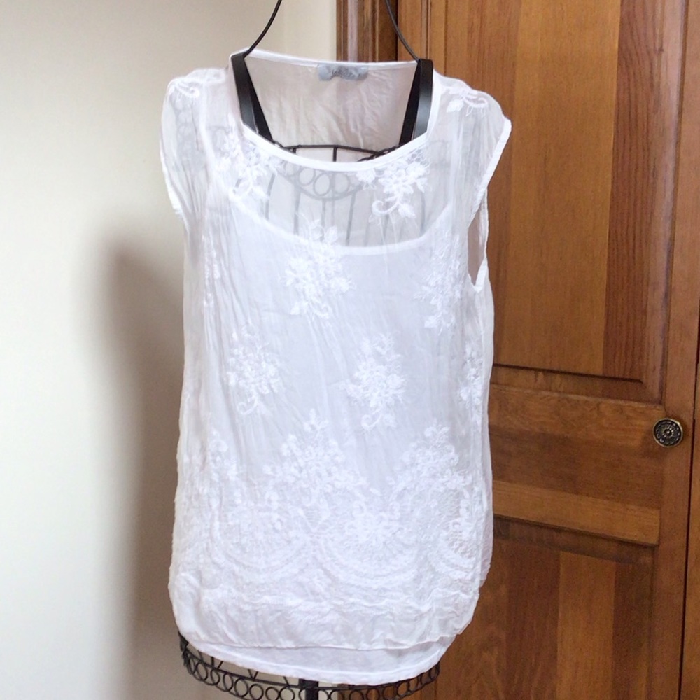 Angela Moda made in Italy Small Silk top